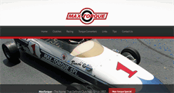 Desktop Screenshot of maxtorque.com